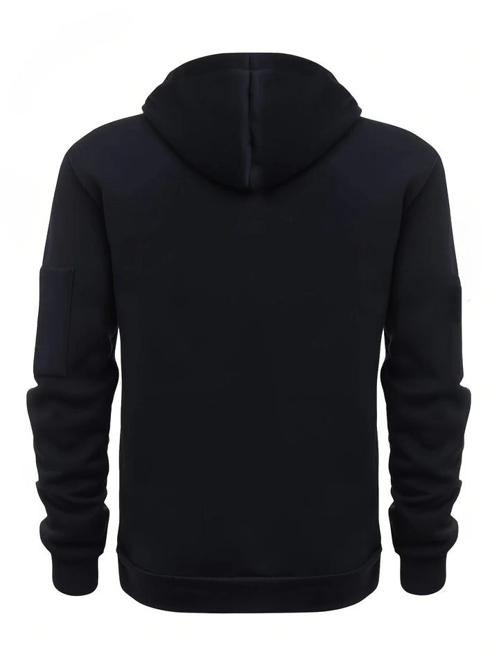 Adam | Bluza Męska z Kapturem na Zamek