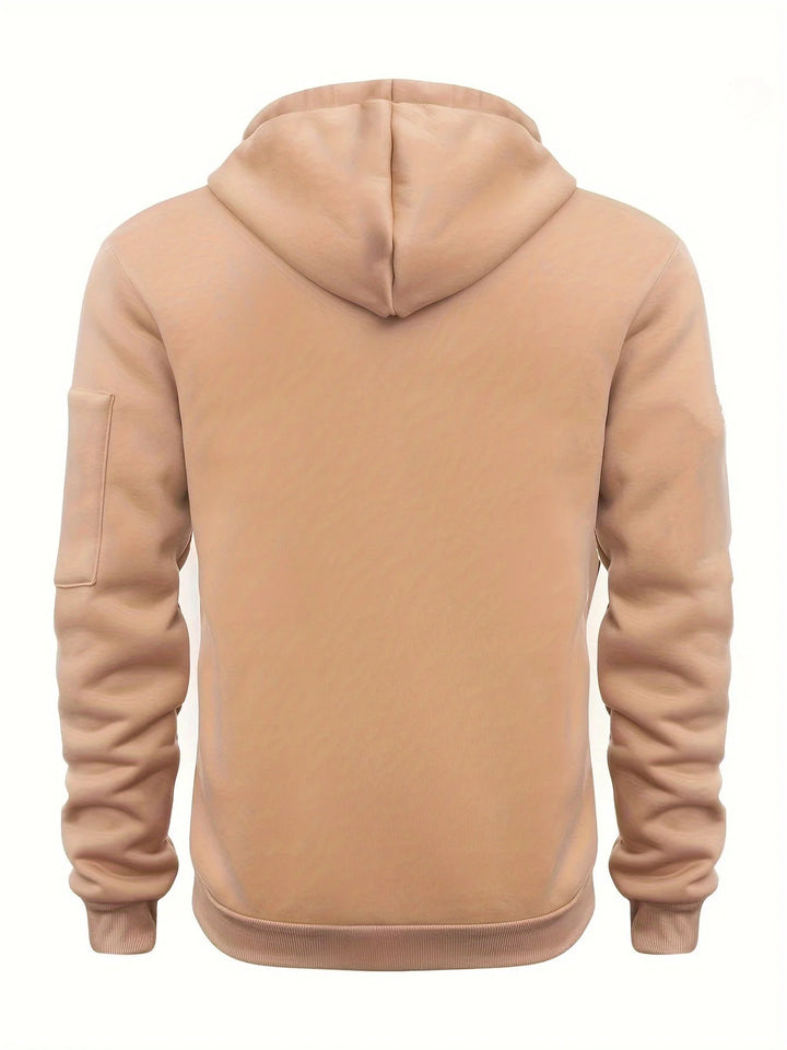 Adam | Bluza Męska z Kapturem na Zamek