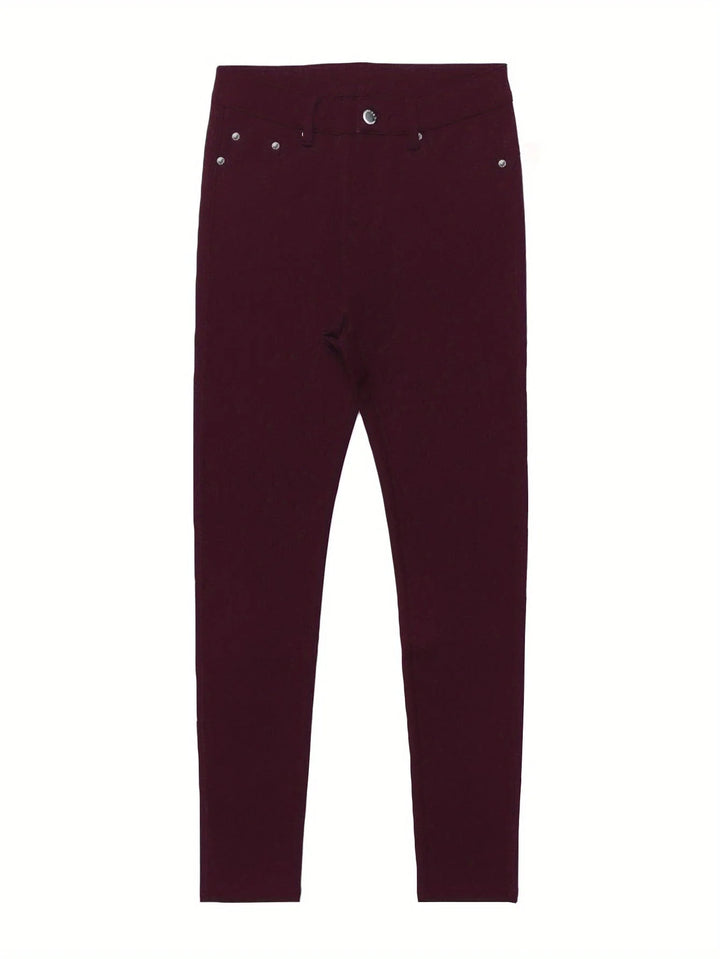 Alicja | Jeansy Damskie Skinny z Wysokim Stanem