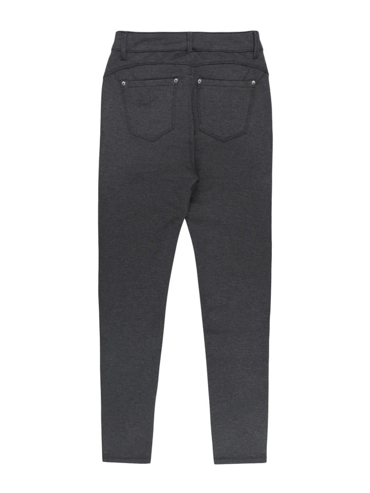 Alicja | Jeansy Damskie Skinny z Wysokim Stanem