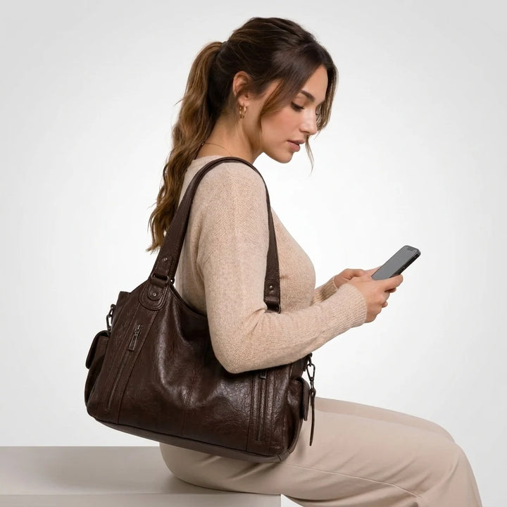 Uniwersalna torba crossbody do pracy zakupów i codziennych wyjść z nowoczesnym designem