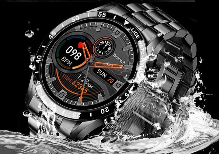 Smartwatch sportowy z 10 trybami treningowymi i licznikiem kroków