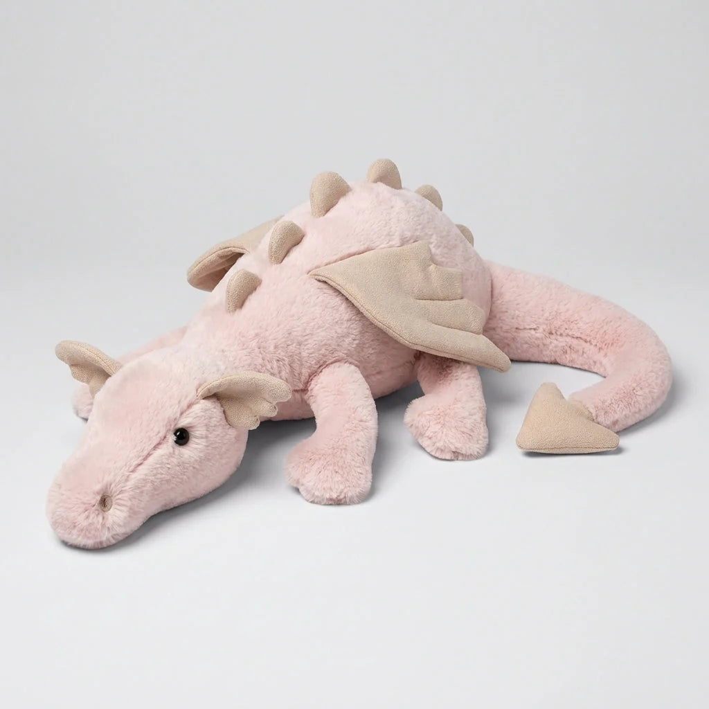 Pluszowa zabawka CuddleDragon smok dostępny w różnych rozmiarach, maskotka z miękkiego pluszu dla dzieci