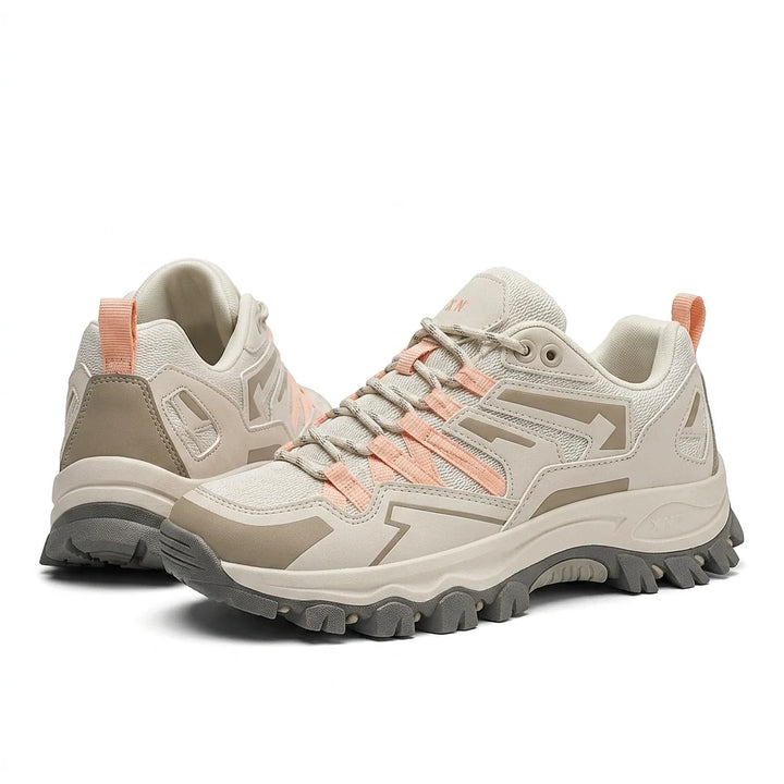 Damskie sneakersy trekkingowe z oddychającymi materiałami i stabilną podeszwą do aktywności outdoor