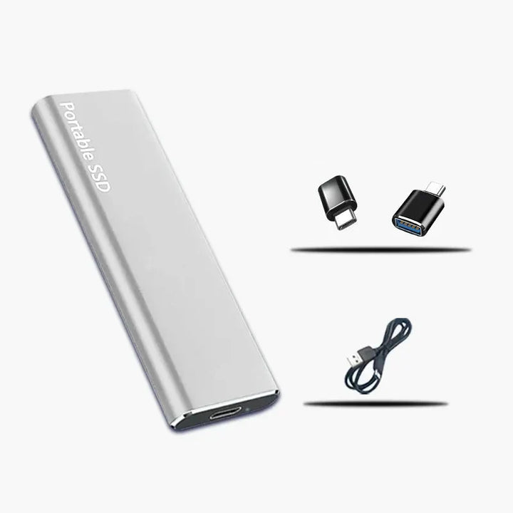 Zewnętrzny dysk 4 TB USB-C gotowy do użycia bez instalacji oprogramowania