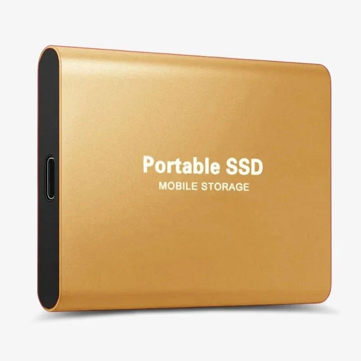 Przenośny dysk twardy SSD w eleganckiej metalowej obudowie z grawerem