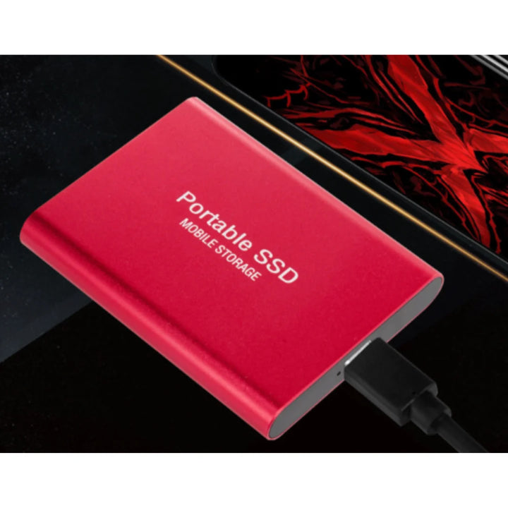 Dysk SSD zewnętrzny 2 TB z kablem USB-C i prędkością transferu do 1050 MB/s